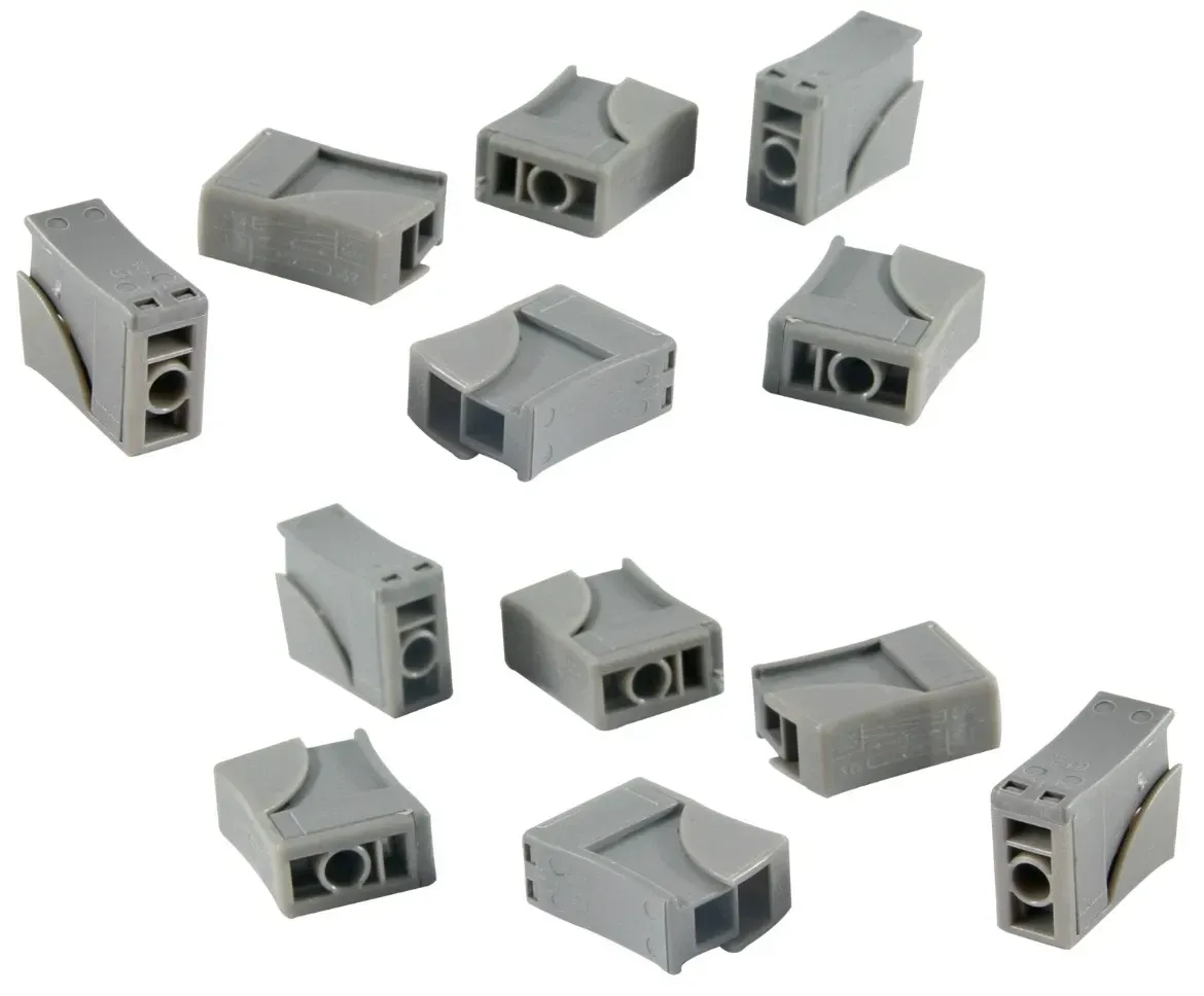 6 X Leuchtenklemme Verbindungsklemmen Lampe 0,5-2,5 mm²