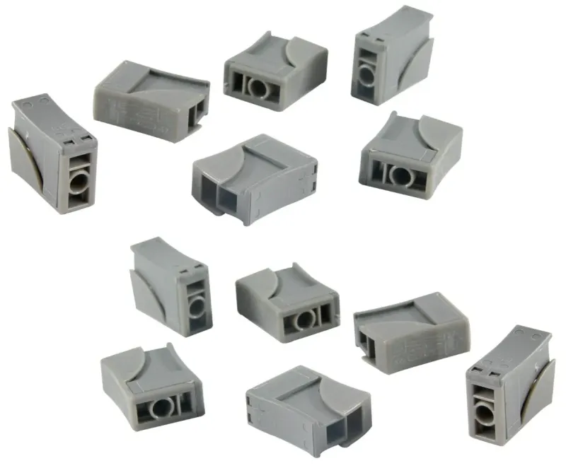 6 X Leuchtenklemme Verbindungsklemmen Lampe 0,5-2,5 mm² 6 X Leuchtenklemme Verbindungsklemmen Lampe 0,5-2,5 mm²