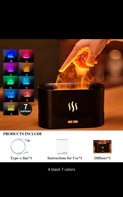Flame Aroma Diffuser Air Humidifier