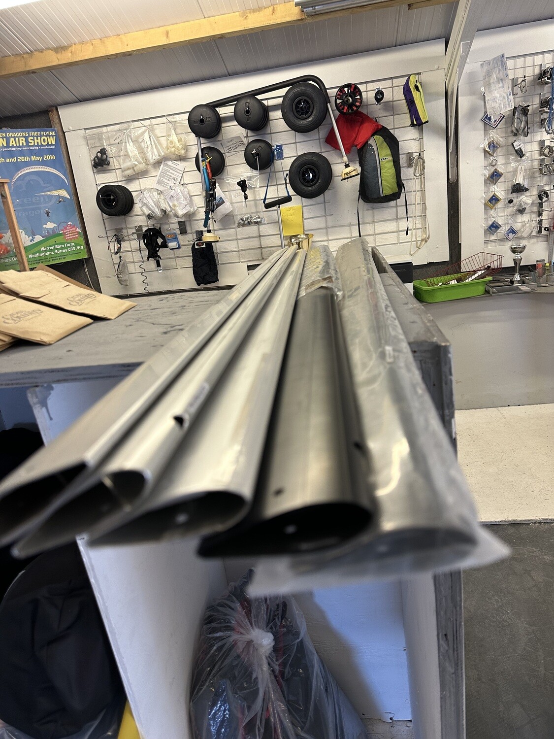 Wills Wing uprights Slip Stream