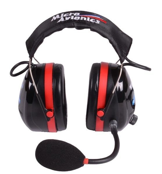 Microavionics PM-100 ANR GA Headset Headband mount
