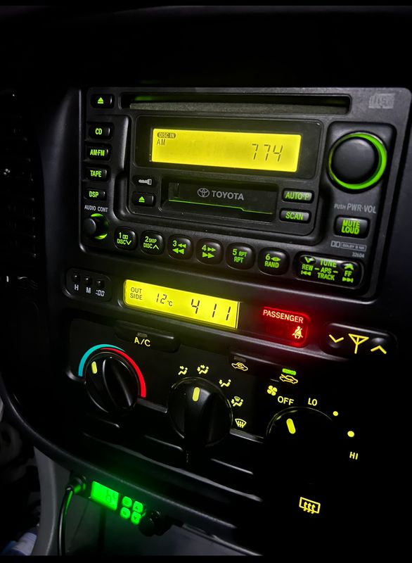 Toyota 100/105 Series Outside Temp Kit