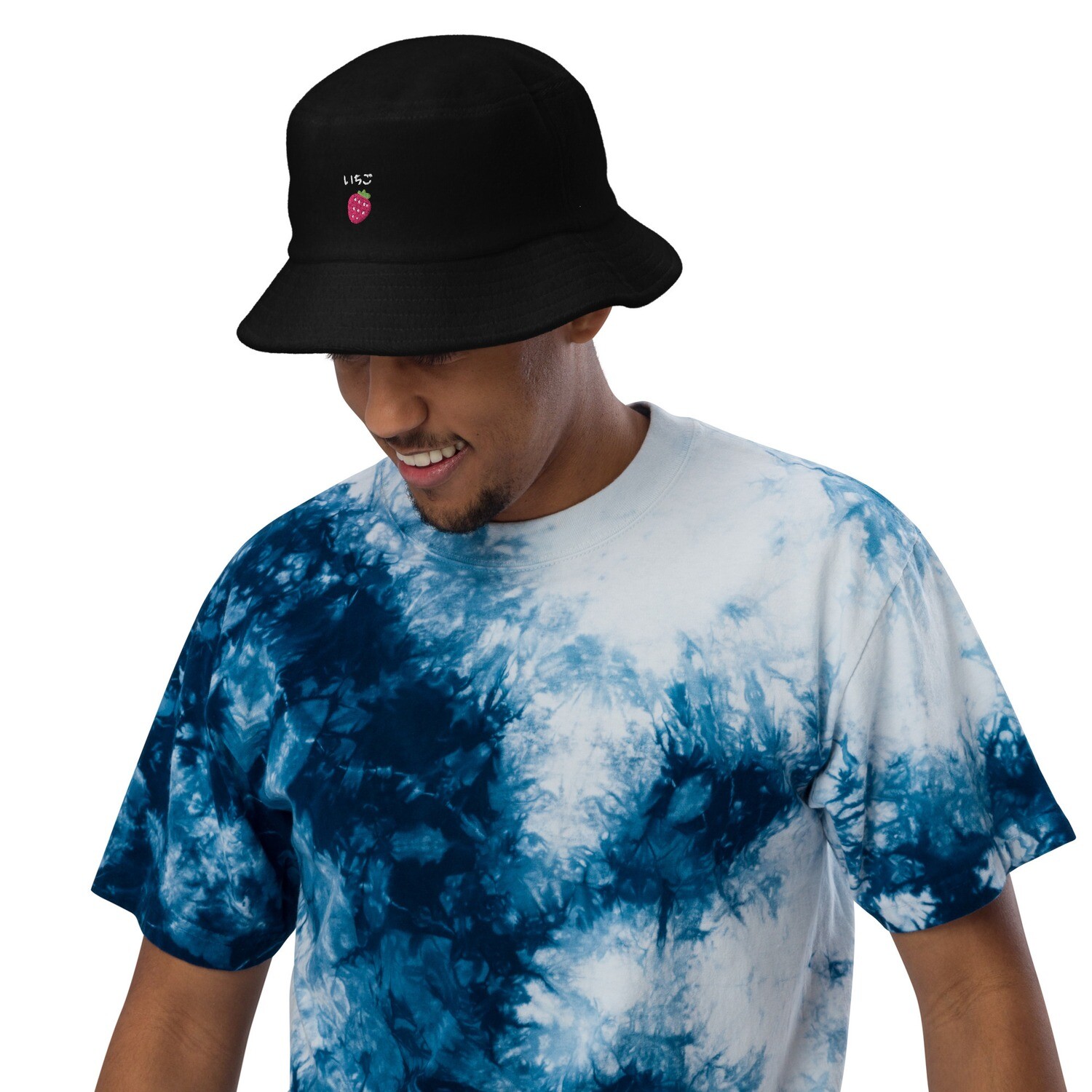 Japanese Strawberry Bucket Hat