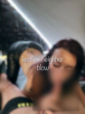 leather blow