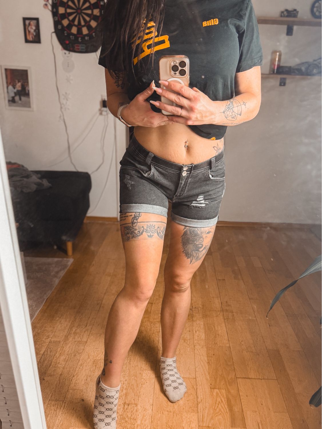 Freddy Wr Up Hotpants, 38 / M, Grau 