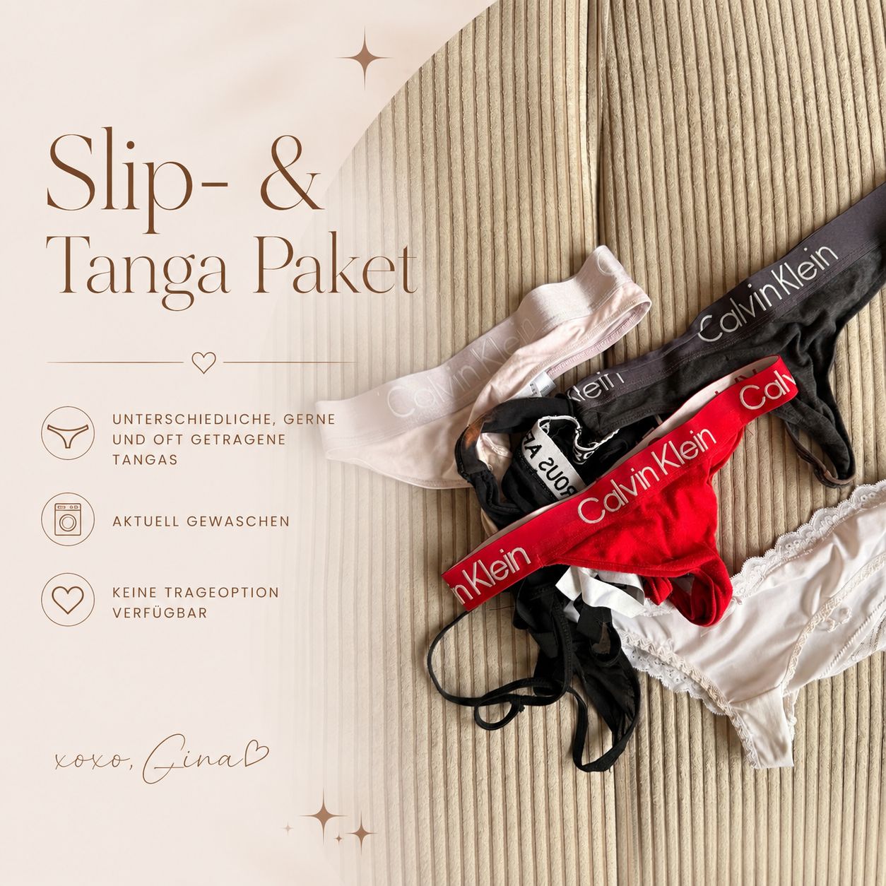 Slip- &amp; Tanga Paket
