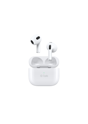 G-Tab AIR 4 Wireless Earbuds, White