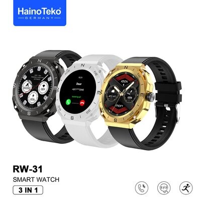 Haino Teko RW31 SmartWatch, 3 in 1 Triple Case