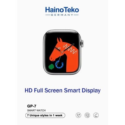 Haino Teko Germany GP 7 Smart Watch With 7 Set Strap