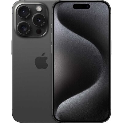 Apple iPhone 15 Pro 256GB Black Titanium with FaceTime – Middle East