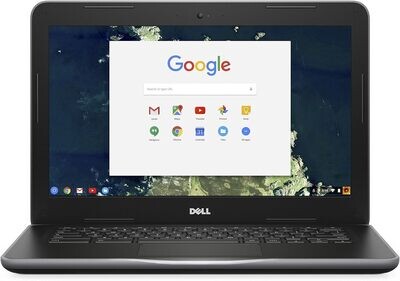Dell Chromebook 3380 13.3-Inch Traditional Laptop (Black) With Playstore