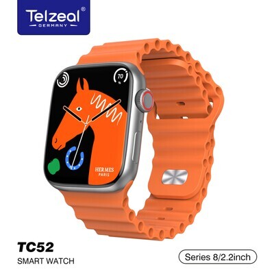 Telzeal C52 Smart Watch Combo Package