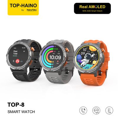 Haino Teko Real AMOLED With AOD Smart watch TOP-8 Bahrain Goods