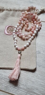 Mala-Kette Pinkopal Kascholong Mala-Kette Pinkopal Kascholong