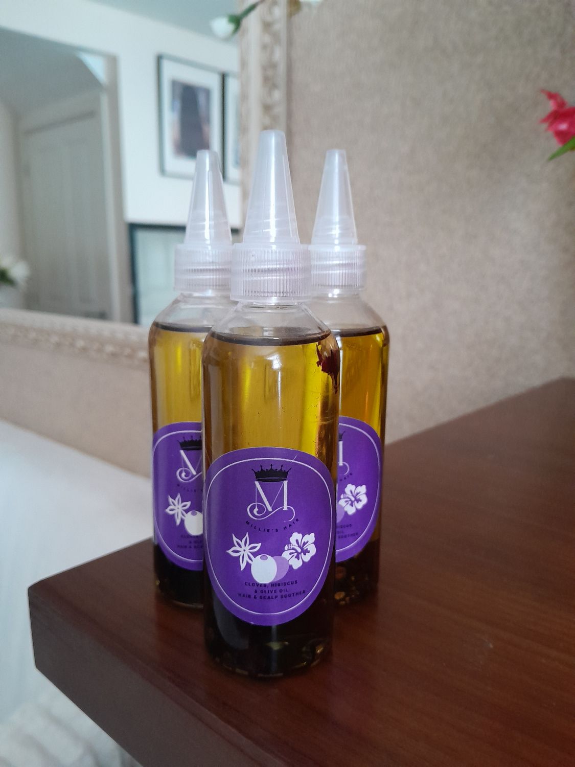 Millie's Hair Clove, Hibiscus &amp; Olive Oil Hair Soother