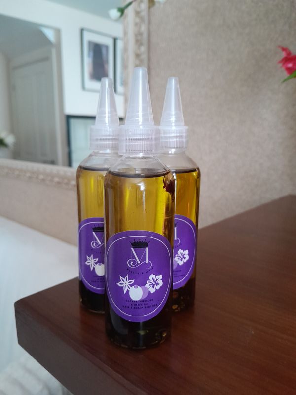 Millie's Hair Clove, Hibiscus &amp; Olive Oil Hair Soother