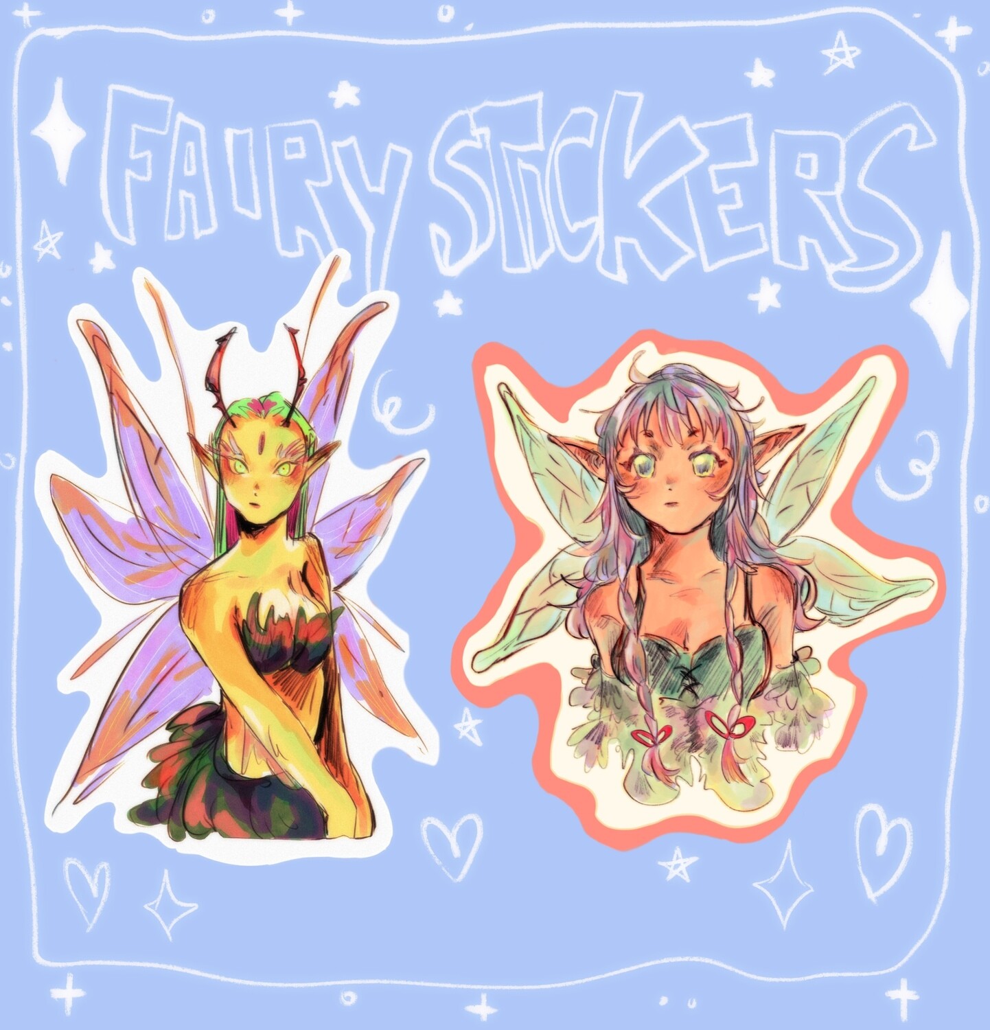 Fairy stickers