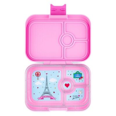 Yumbox Sandwich Friendly Bento Box  (4 sections) - Fifi Pink