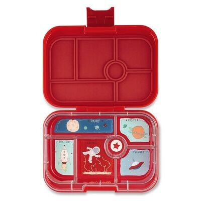 Yumbox Original - (6 sections)  Wow Red - Rocket