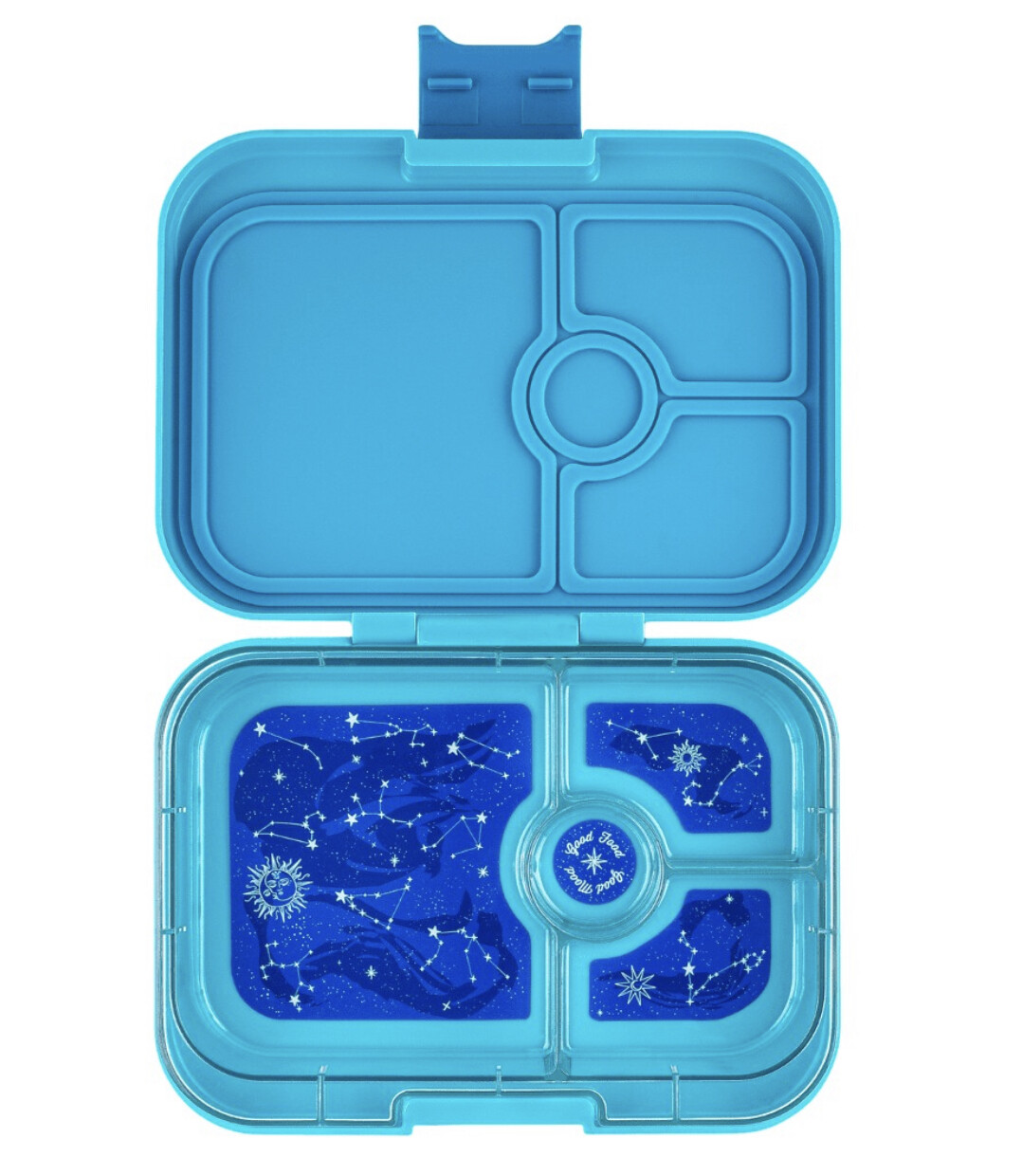 Yumbox Panino (4 sections) - Luna Aqua Zodiac