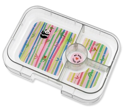 Yumbox 4C Power Pink (4 sections) - Panda