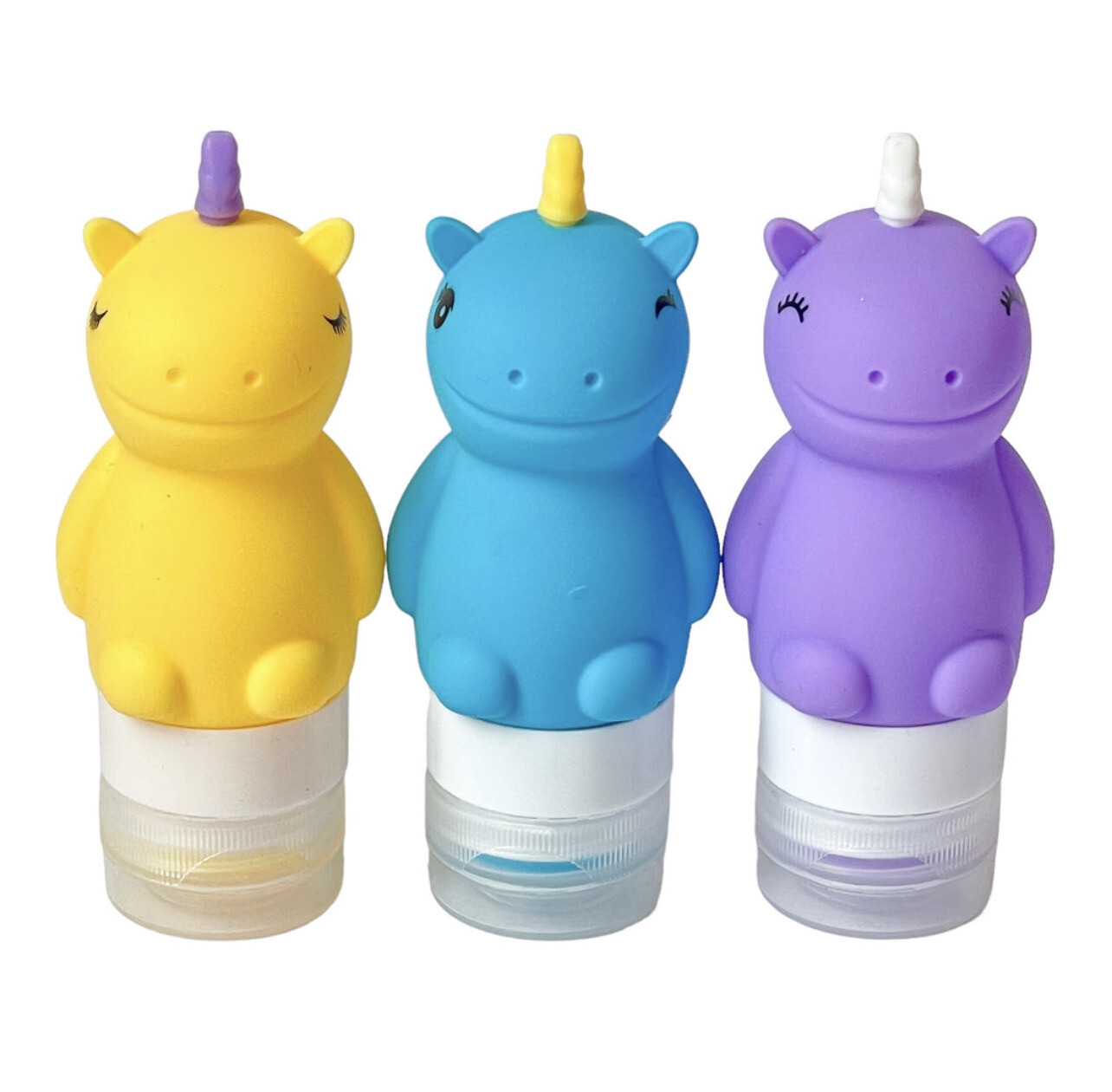 Unicorn - Silicone Condiment Squeeze Bottles (Set of 3)