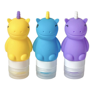 Unicorn - Silicone Condiment Squeeze Bottles (Set of 3)