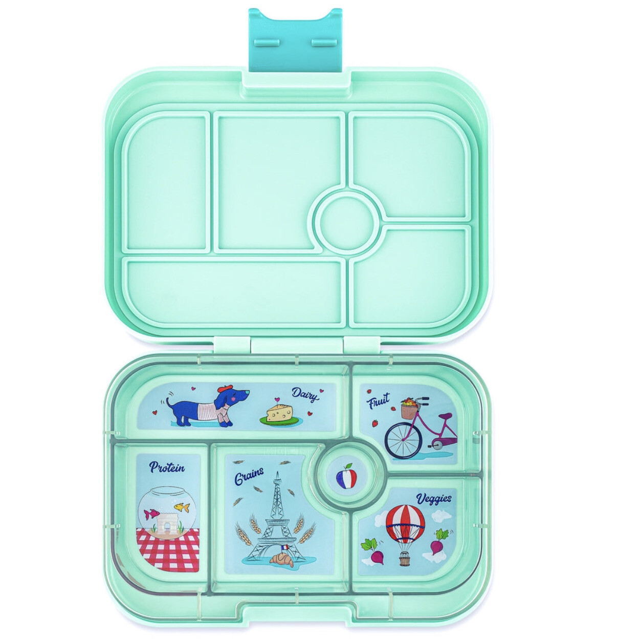 Yumbox Original - (6 sections) Serena Aqua - Paris