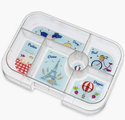 Yumbox Original - (6 sections)  Hazy Grey - Paris