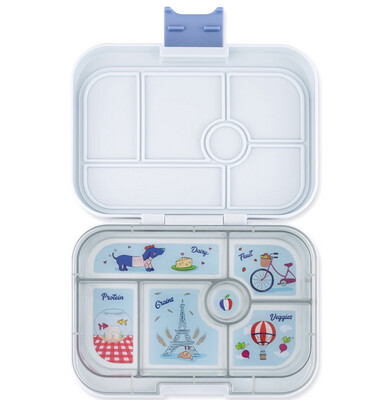 Yumbox Original - (6 sections)  Hazy Grey - Paris