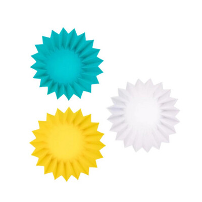 Jumbo Silicone Cups - Yellow - 3 pieces