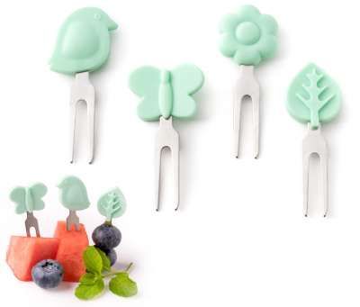 Garden Magic stainless steel mini fork - set of 4 - LEKKABOX