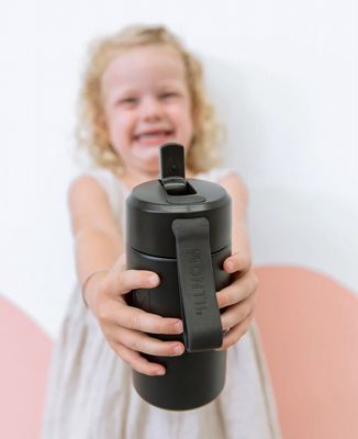Sipper Lid + Straw Fusion 350ml, 475ml or 700ml - Midnight