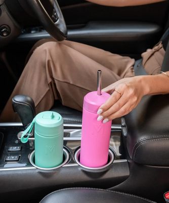 Sipper Lid + Straw Fusion 350ml, 475ml or 700ml - Lagoon