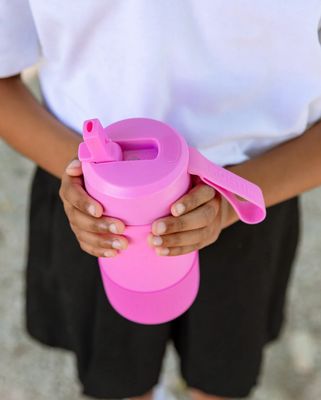 Sipper Lid + Straw Fusion 350ml, 475ml or 700ml - Calypso