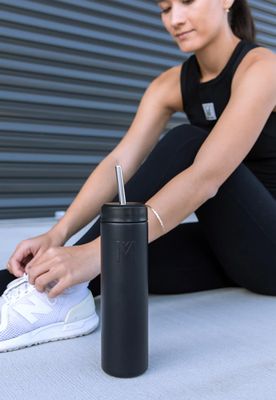 Smoothie Lid Fusion 350ml, 475ml or 700ml - Midnight