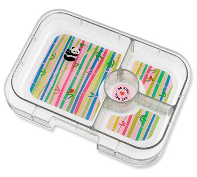 Yumbox 4C Purple (4 sections) - Panda
