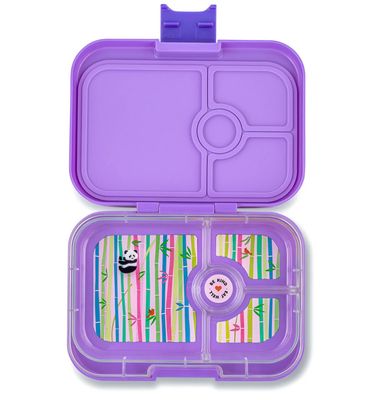 Yumbox 4C Purple (4 sections) - Panda