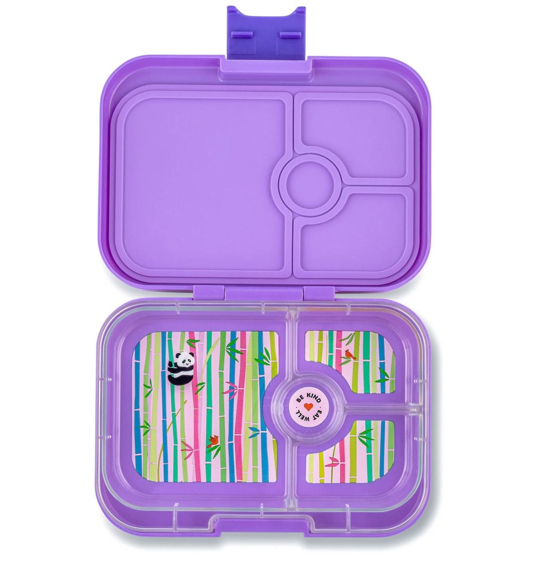 Yumbox 4C Purple (4 sections) - Panda
