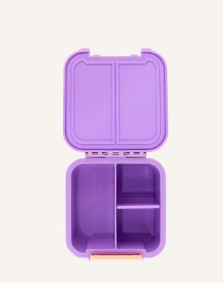 MontiiCo Snack Box - 2 compartments Rainbow Roller