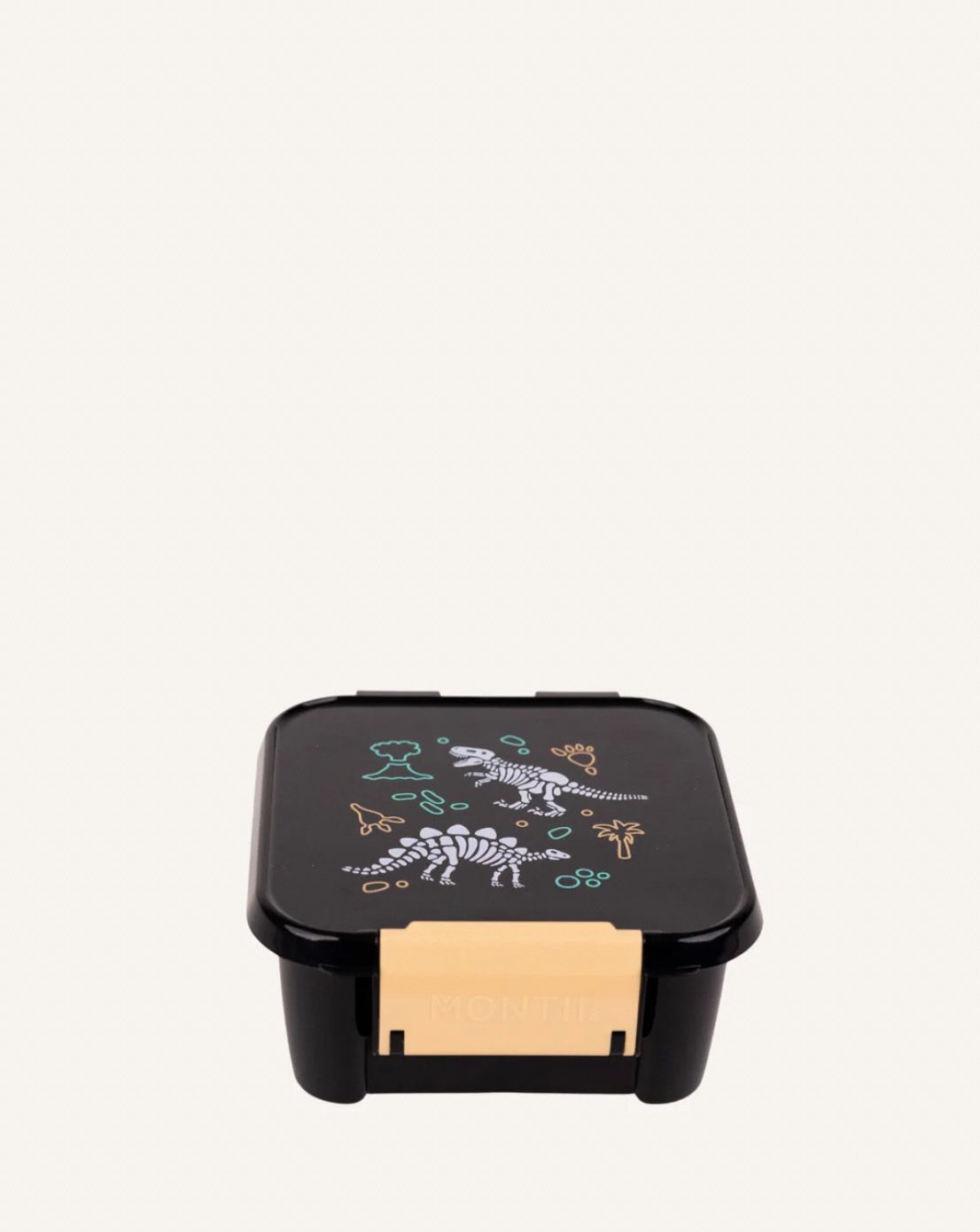 MontiiCo Snack Box  - 2 compartment Dinosaur Land