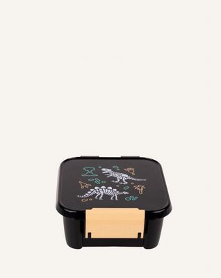 MontiiCo Snack Box  - 2 compartment Dinosaur Land