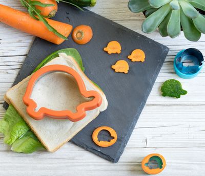 Stainless Steel Sandwich &amp; Cookie Cutter Turtle