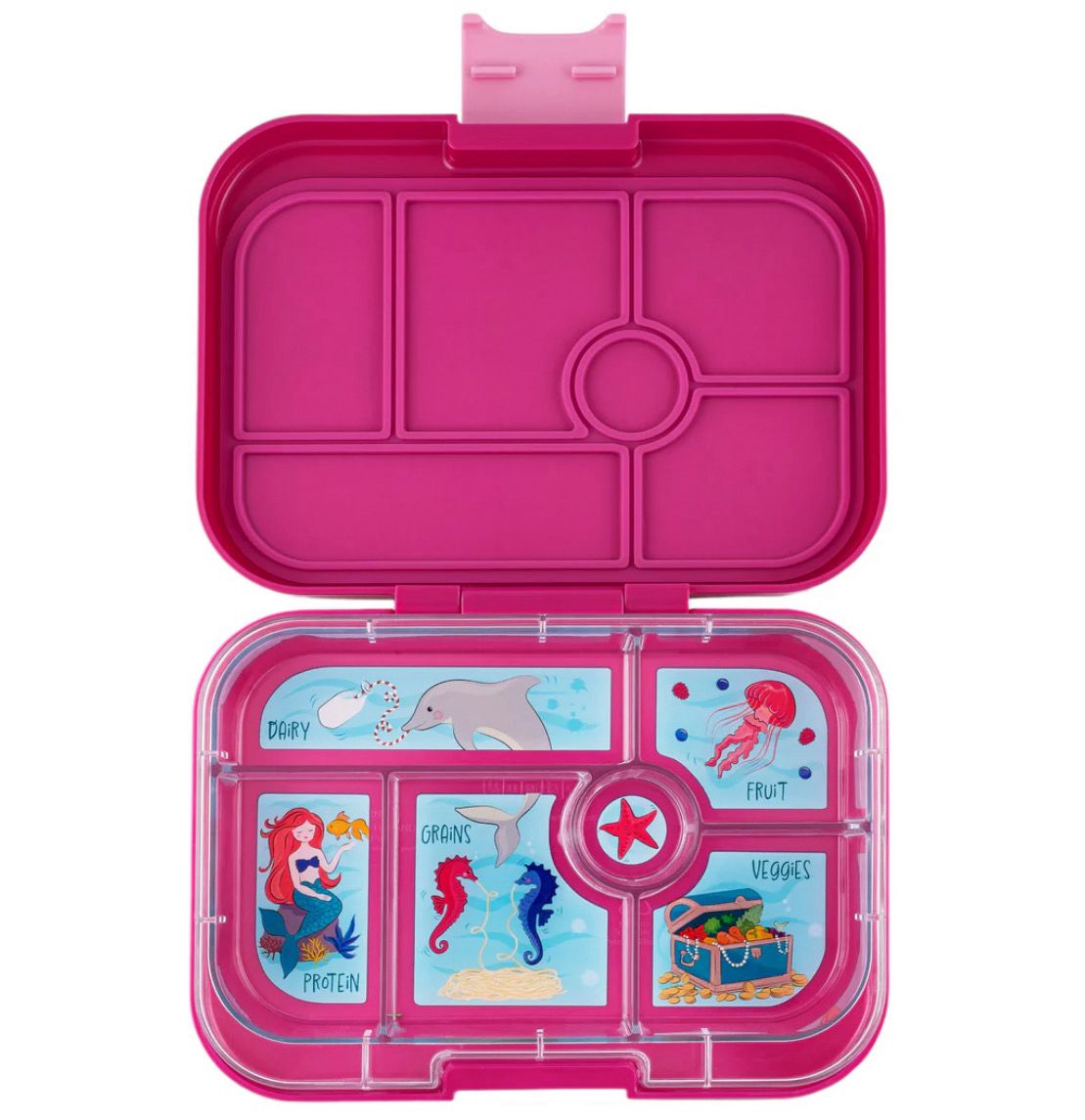 Yumbox Original - (6 sections) Malibu Purple – Mermaids