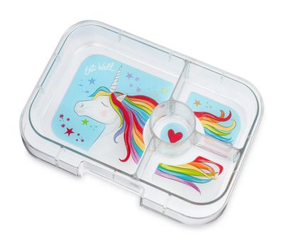 Yumbox Panino (4 sections) Power Pink - Unicorn