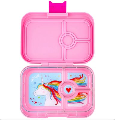 Yumbox Panino (4 sections) Power Pink - Unicorn
