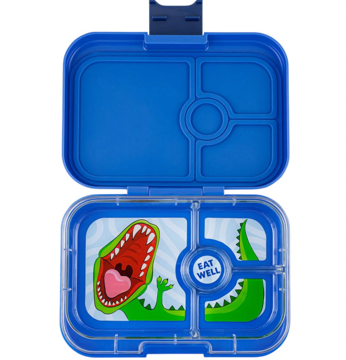 Yumbox Panino (4 sections) Surf Blue – Dinosaur
