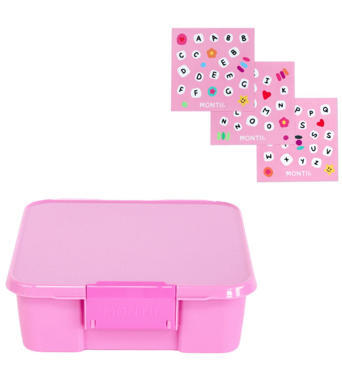 MontiiCo Lunch Box - 3 compartment - Floss