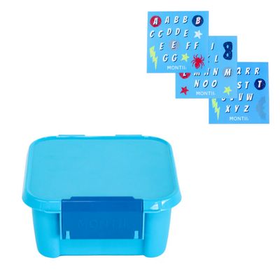 MontiiCo Snack Box - 2 compartments - Coastal