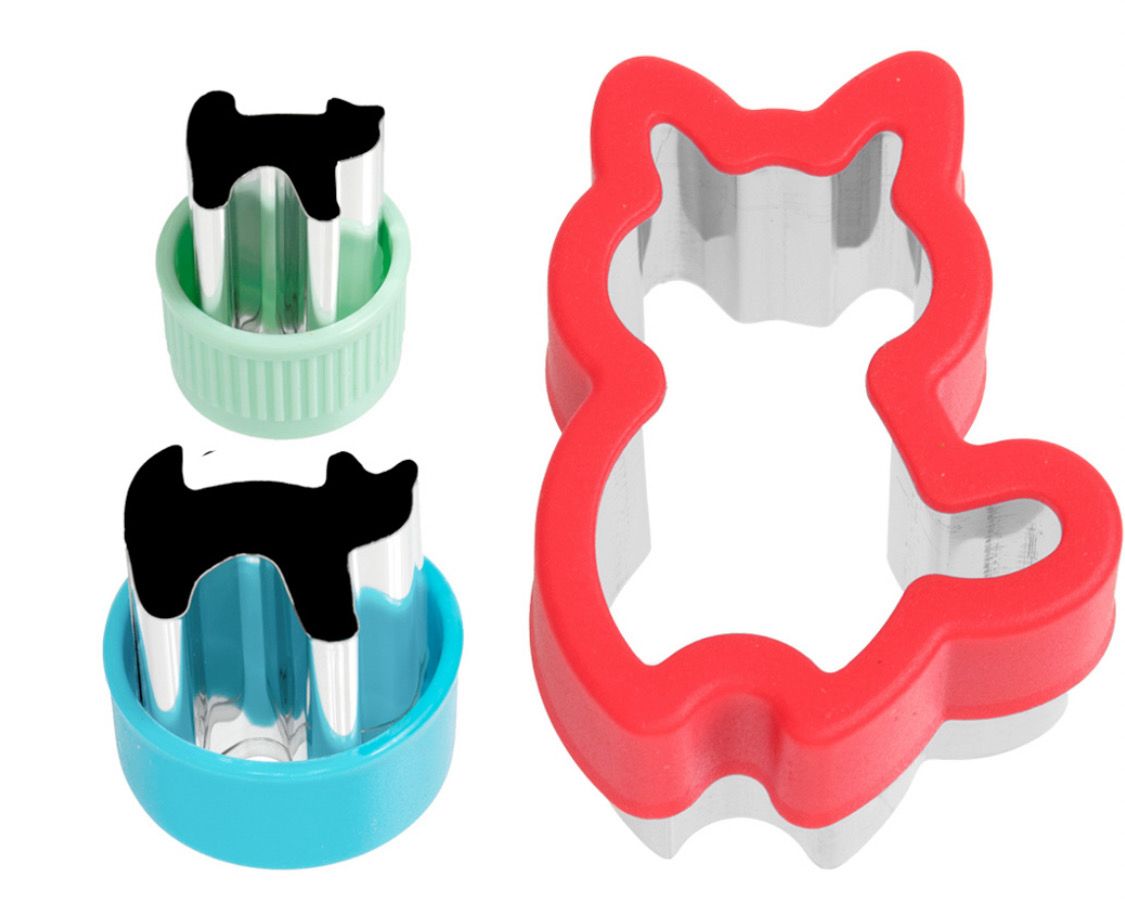 Stainless Steel Sandwich &amp; Cookie Cutter Kittens